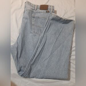 Mens Wrangler Regular Fit Straight Leg Jeans 42 X 30